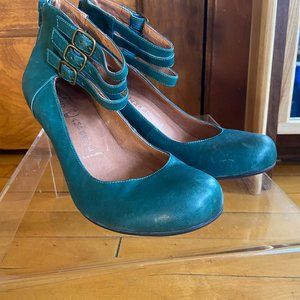 Green Jeffrey Campbell Heels - see pictures